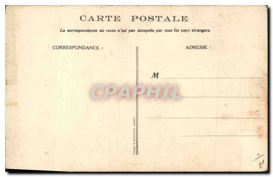 CPA Fantaisie Illustrateur Poulbot Victor Hugo La legende des siecles Petit Paul  — Rückseite