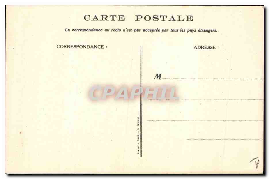 CPA Fantaisie Illustrateur Poulbot Victor Hugo La legende des siecles Petit Paul  — Rückseite