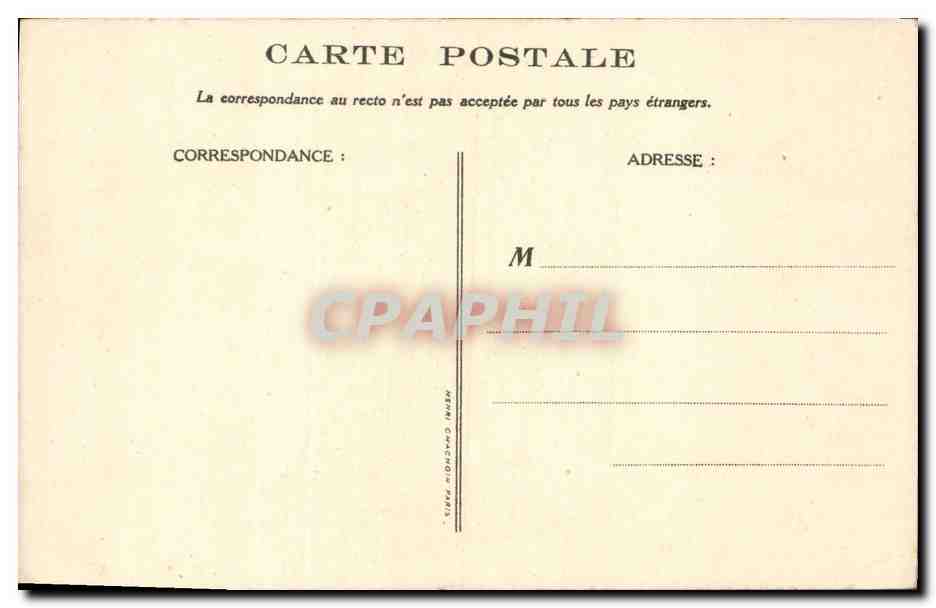 CPA Fantaisie Illustrateur Poulbot Victor Hugo La legende des siecles Petit Paul  — Rückseite