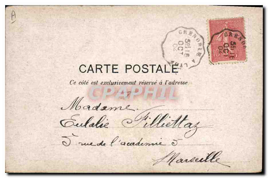 CPA Militaria A l'exercice — Rückseite