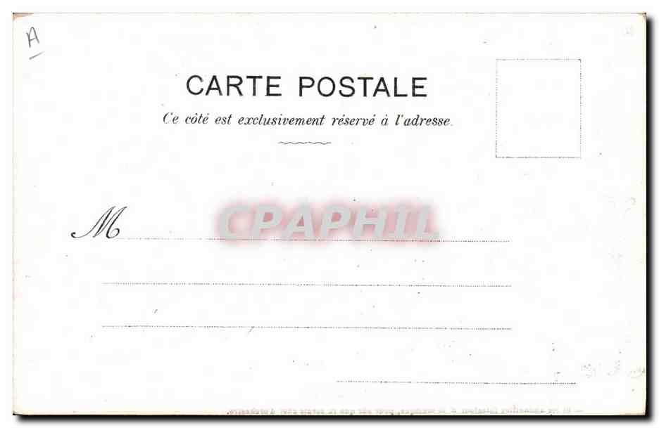 CPA Militaria La musique repete — Rückseite