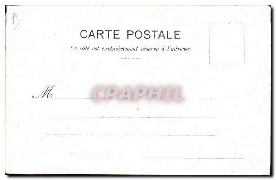CPA Militaria Motifs de punition — Rückseite