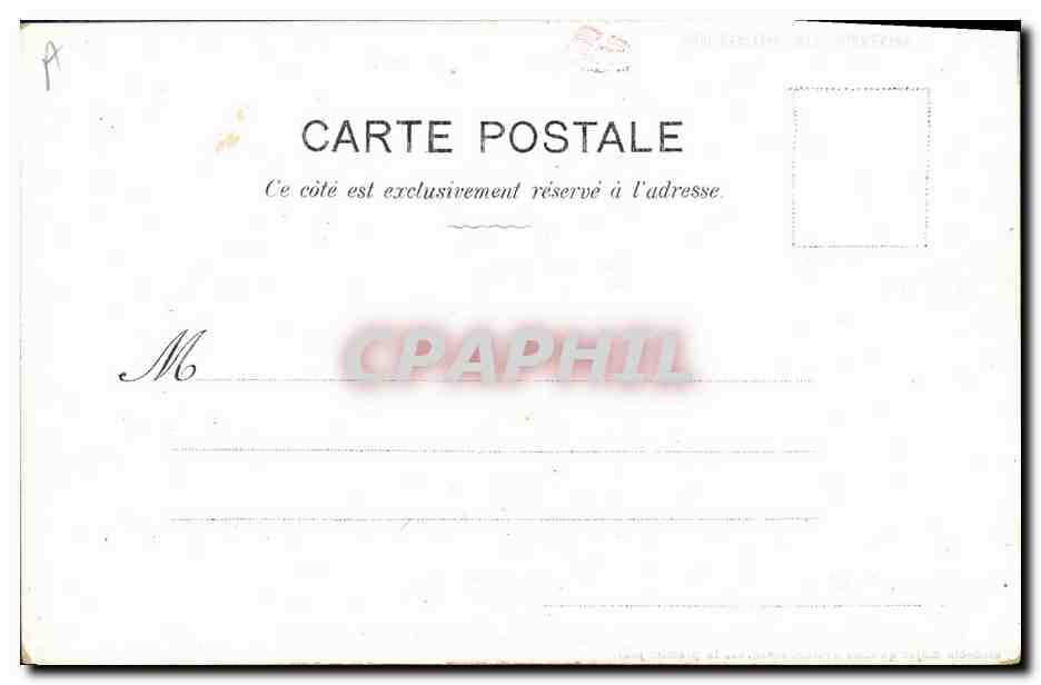 CPA Militaria Motifs de punition — Rückseite