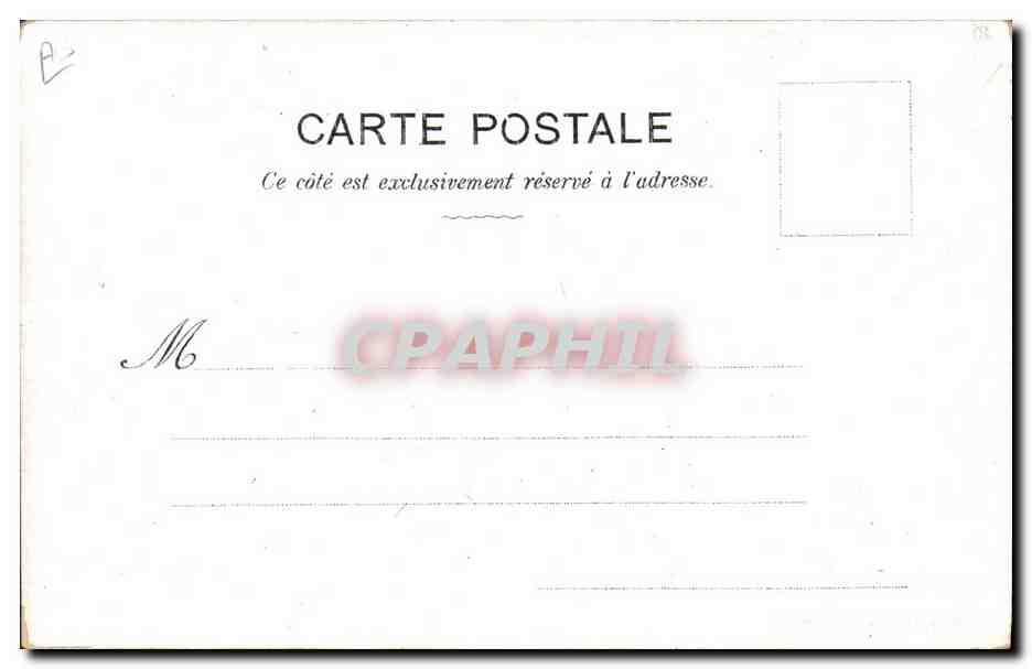 CPA Militaria Un oubli — Rückseite
