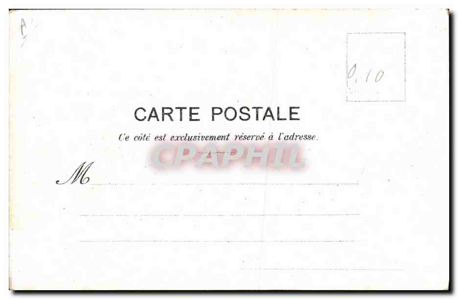 CPA Militaria Sous le feu de l'ennemi — Rückseite