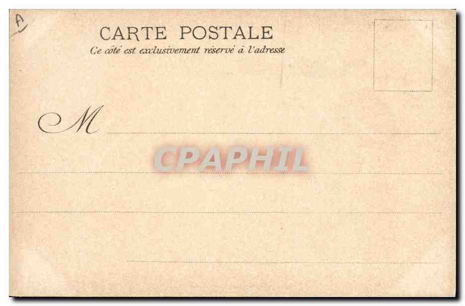 CPA Militaria Revue du capitaine — Rückseite