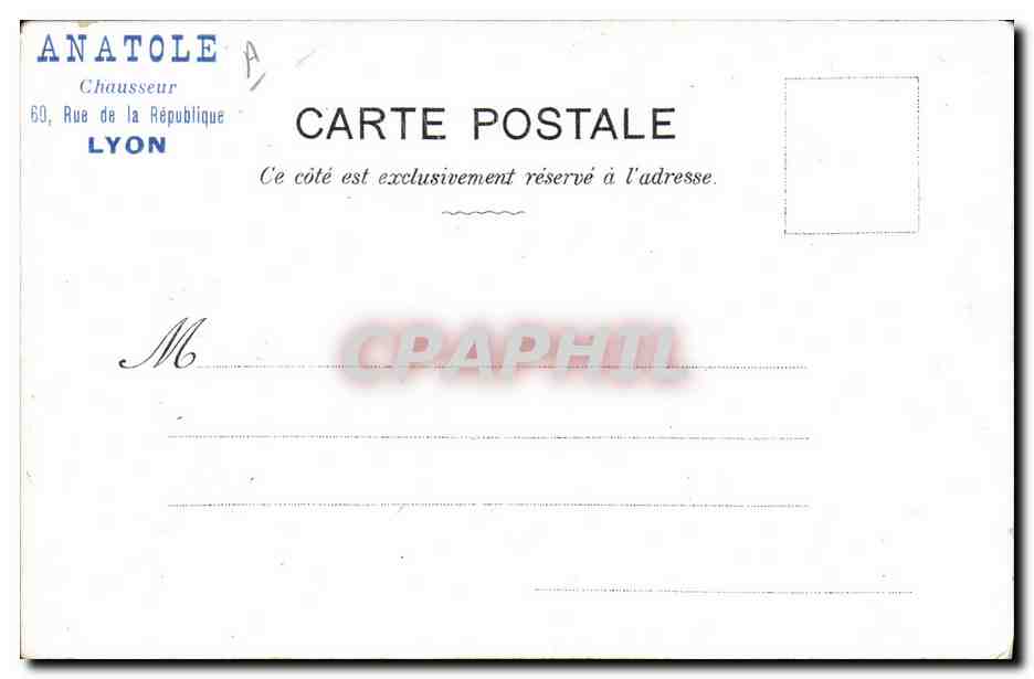 CPA Militaria  — Rückseite