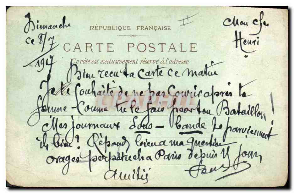 CPA Exposition universelle de 1900 Theatre des bonshommes Guillaume La Frise  — Verso