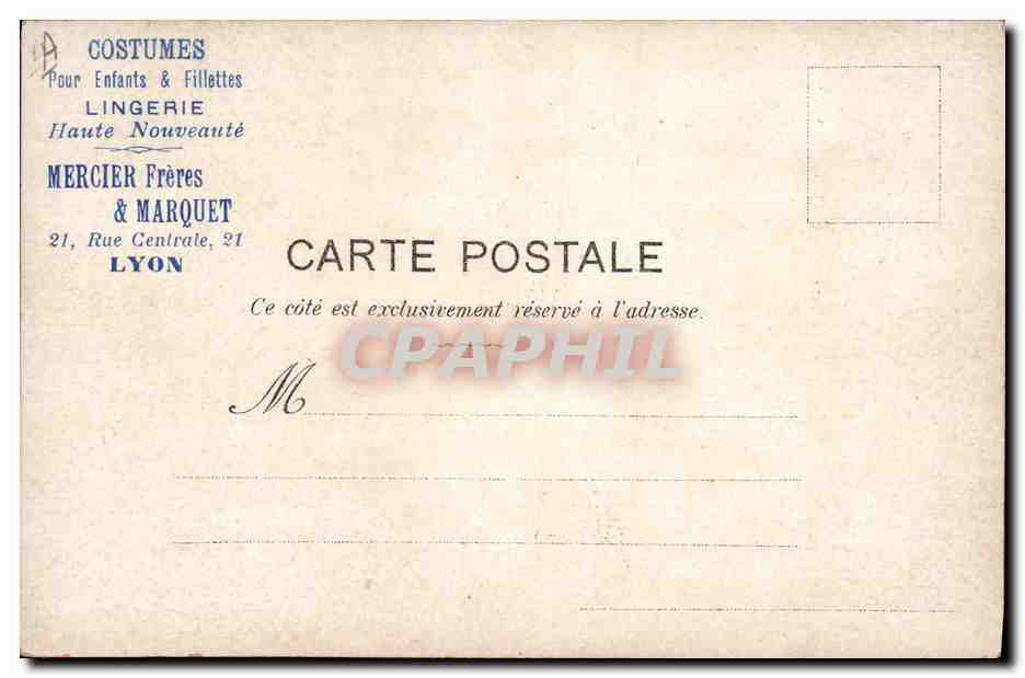 CPA Militaria Speech du colonel — Rückseite