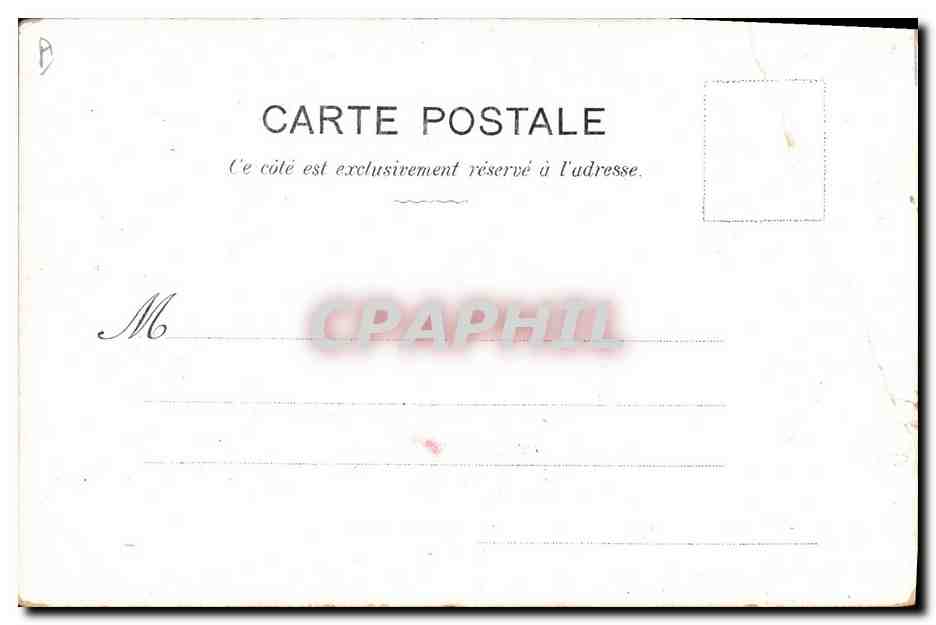 CPA Militaria Motifs de punition — Reverso