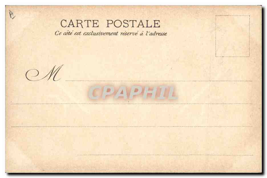 CPA Militaria  — Rückseite