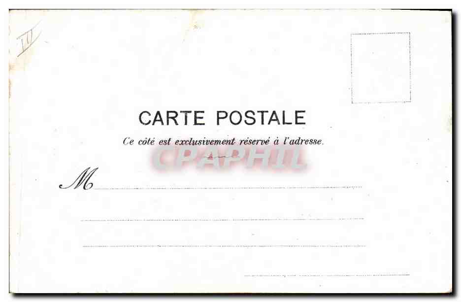 CPA Militaria Le mot d'ordre — Rückseite