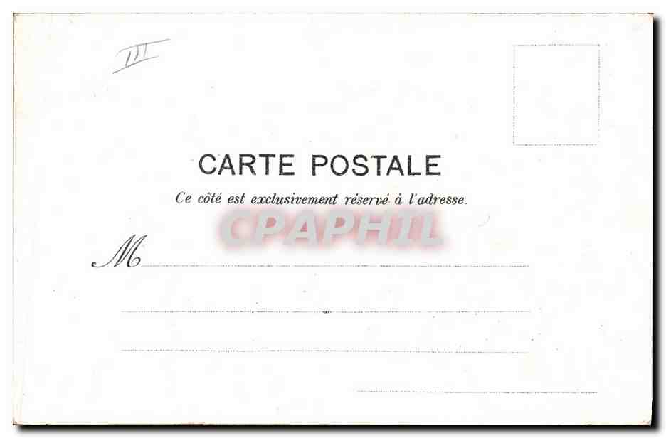 CPA Militaria Au rapport — Rückseite