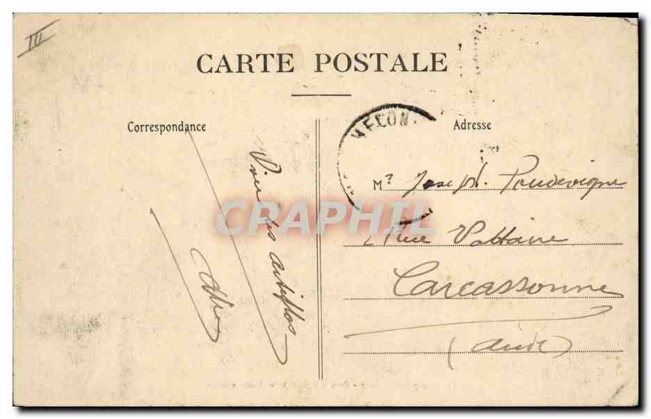 Camp de Châlons - Parc d'Artillerie et Pièce attelée — L. G. n°39 — Reverso