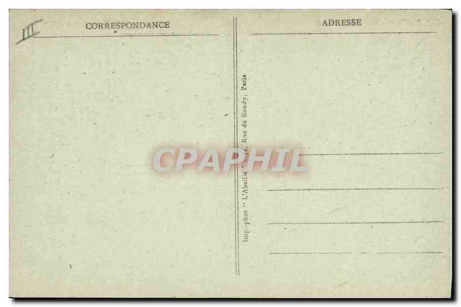 Paris - 11 Novembre 1920 - Fêtes du Cinquantenaire de la République - Hommage au Poilu Inconnu et à Gambetta - Lion de Belfort - Les Drapeaux de 1870 rendus par les Allemands — L'Abéille, Paris — Verso