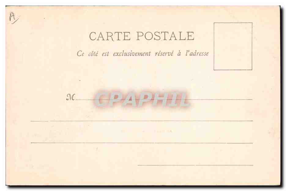 CPA Militaria Artillerie en batterie — Rückseite