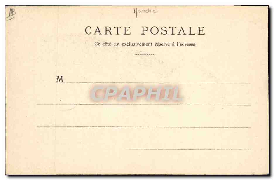 CPA Folklore Granville Normandie  — Verso