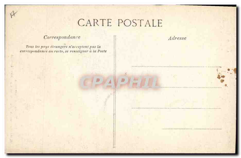 CPA Folklore Marc de pomme au retour d'un bon marche — Verso