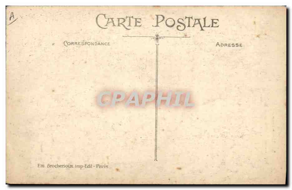 CPA Folklore Normandie Costume de Lisieux — Verso