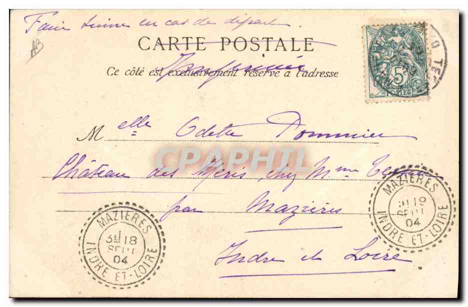 CPA Folklore Normandie Fichus robes et bonnets de nos grands meres — Verso