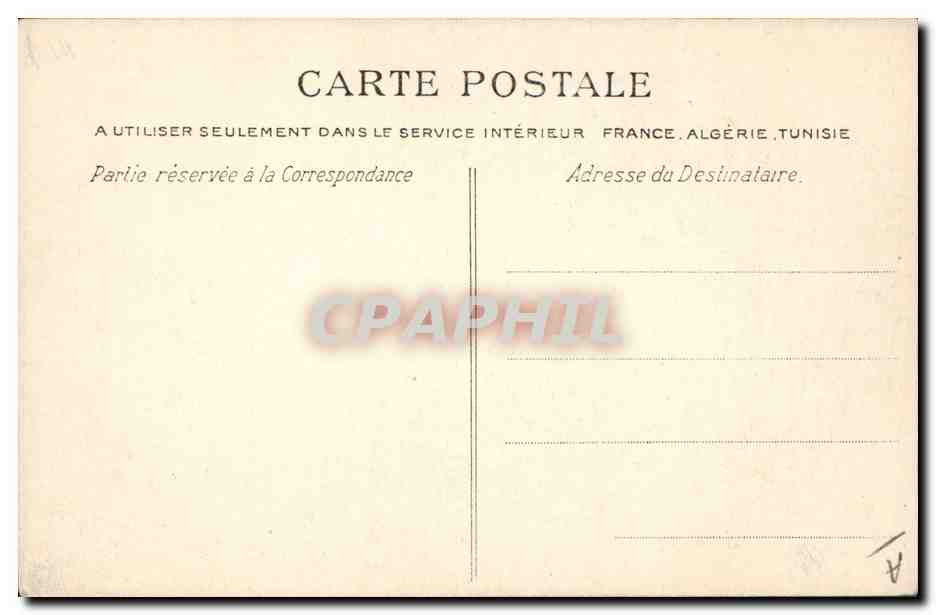 CPA Folklore Normandie Dentelliere en habit de fete — Verso