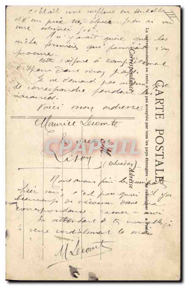 CPA Folklore Normandie Les trois amies au rouet La fileuse — Verso