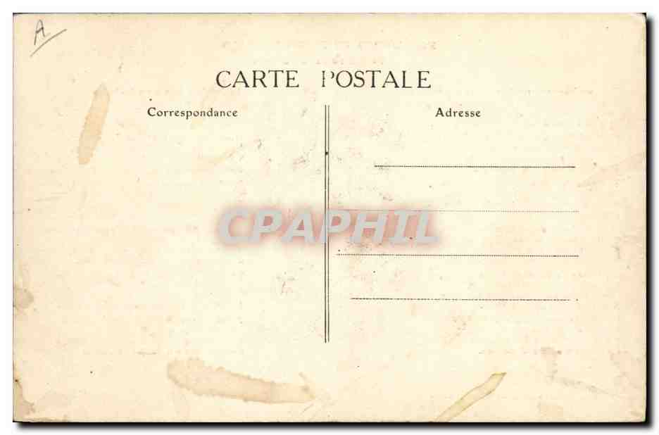 CPA Folklore Normandie Le Custos de la paroisse — Verso