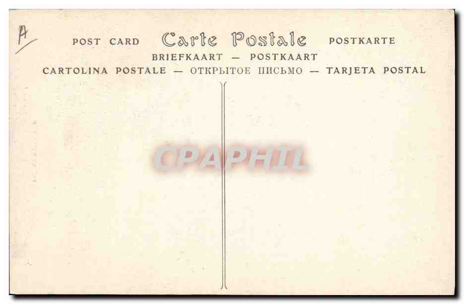 CPA Folklore Normandie — Verso
