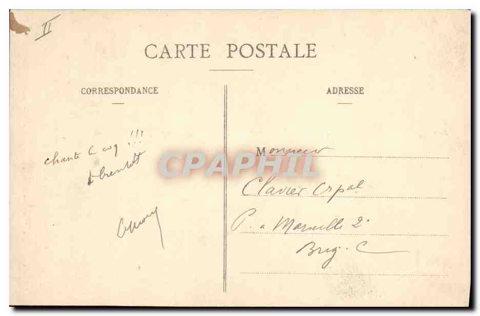 CPA Folklore Normandie — Rückseite