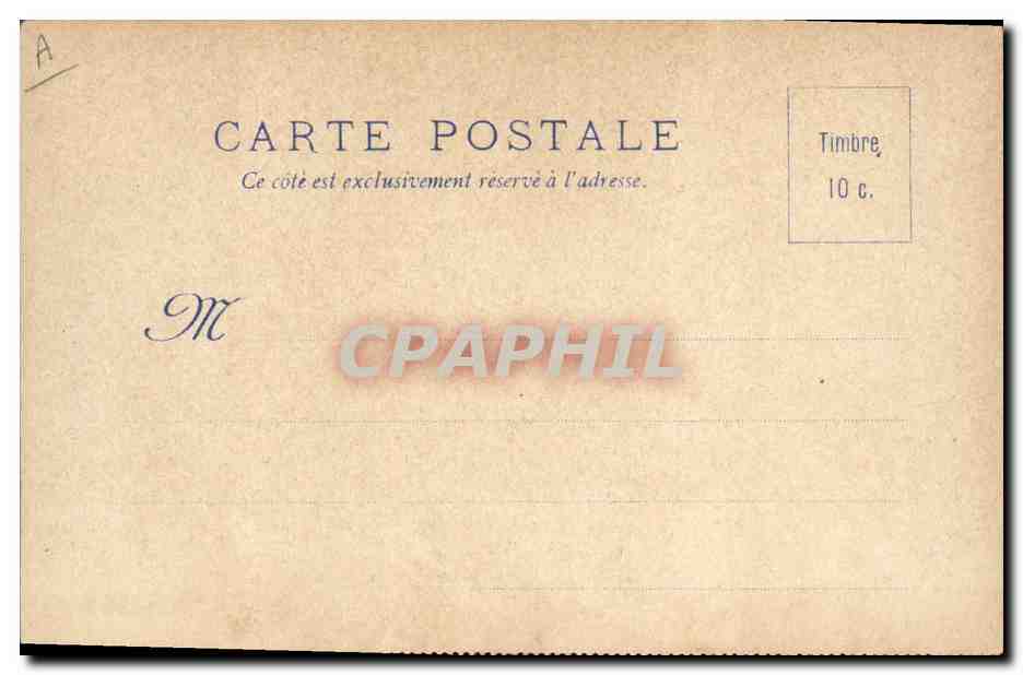CPA Folklore Normandie Cognac Otard Dupuy — Verso