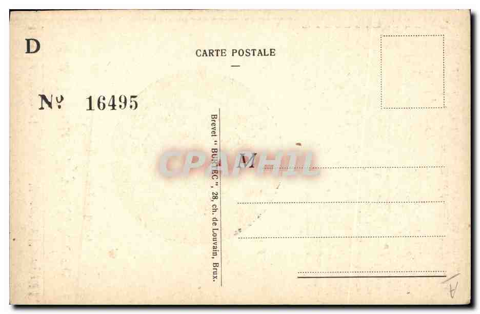 CPA La photo mysterieuse Immaculee Conception — Rückseite