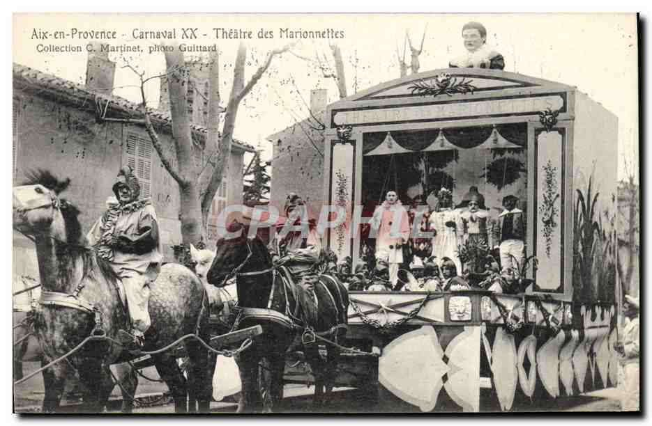 Aix-en-Provence - Karneval XX - Marionettentheater - Sammlung C. Martinet, Foto Guittard