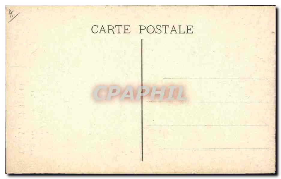 CPA Banque Compagnie algerienne Rue St Ferreol Marseille Algerie  — Rückseite