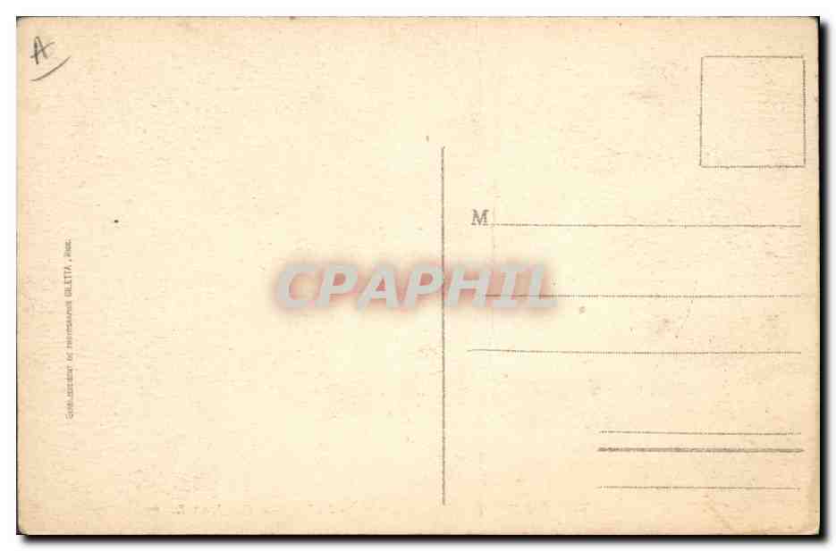 CPA Banque Nationale de Credit Nice Salle des Coffres Forts  — Rückseite
