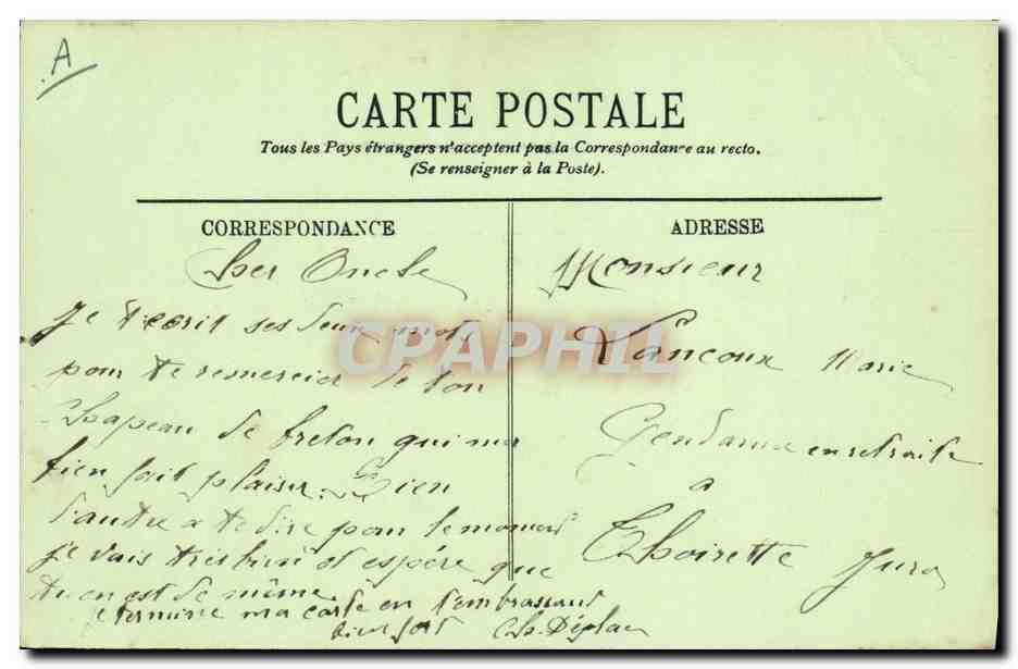 Belfort — La Banque de Mulhouse et le Faubourg Montbéliard — LL. — Verso