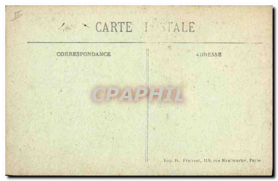 Corbie (Somme) - Rue Faidherbe - Ruines après guerre - Éd. C. Favallard — Rückseite