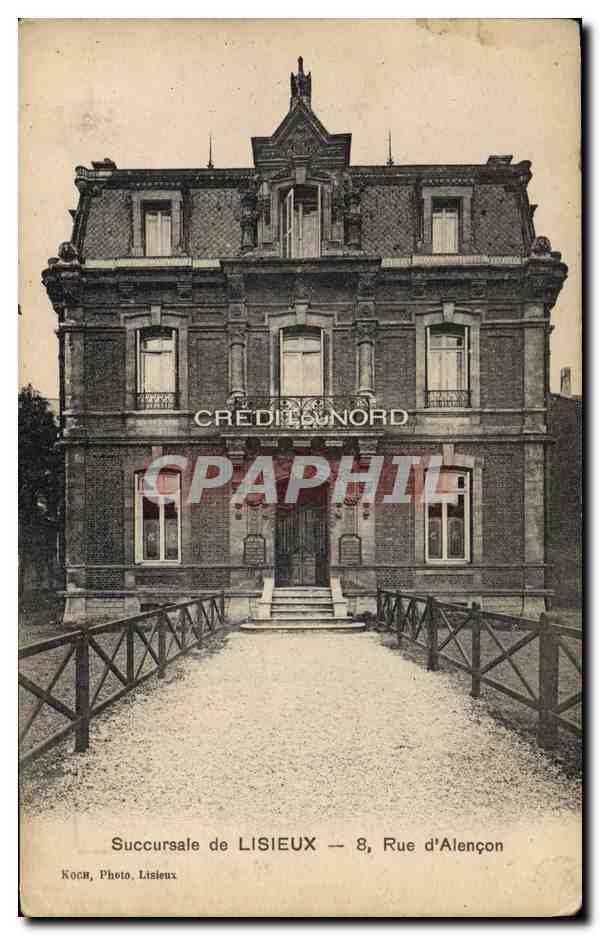 Succursale de LISIEUX — 8, Rue d'Alençon — Koch, Photo, Lisieux