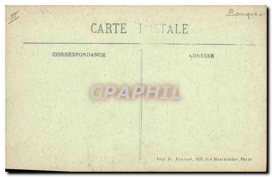 Corbie (Somme) - Rue Faidherbe - Ruinen nach dem Krieg - Crédit du Nord — Rückseite