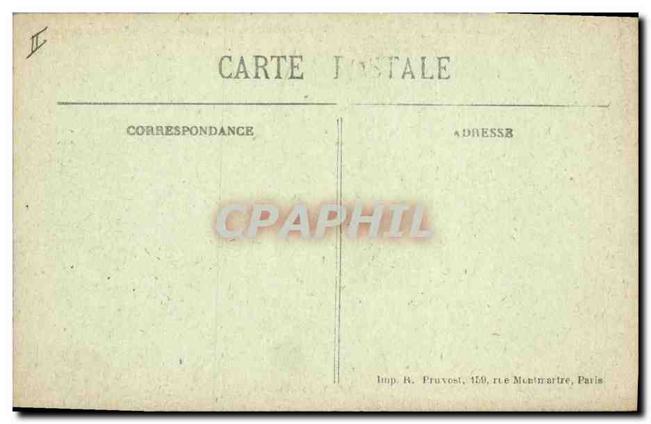 CPA Banque Corbie Rue Faidherbe Credit du Nord Militaria — Rückseite