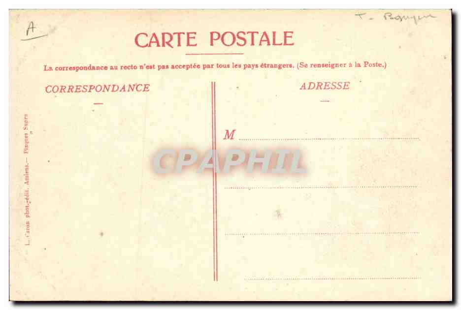 Amiens — Place René Goblet - Rue des Trois Cailloux — L. Caron, Amiens — Reverso