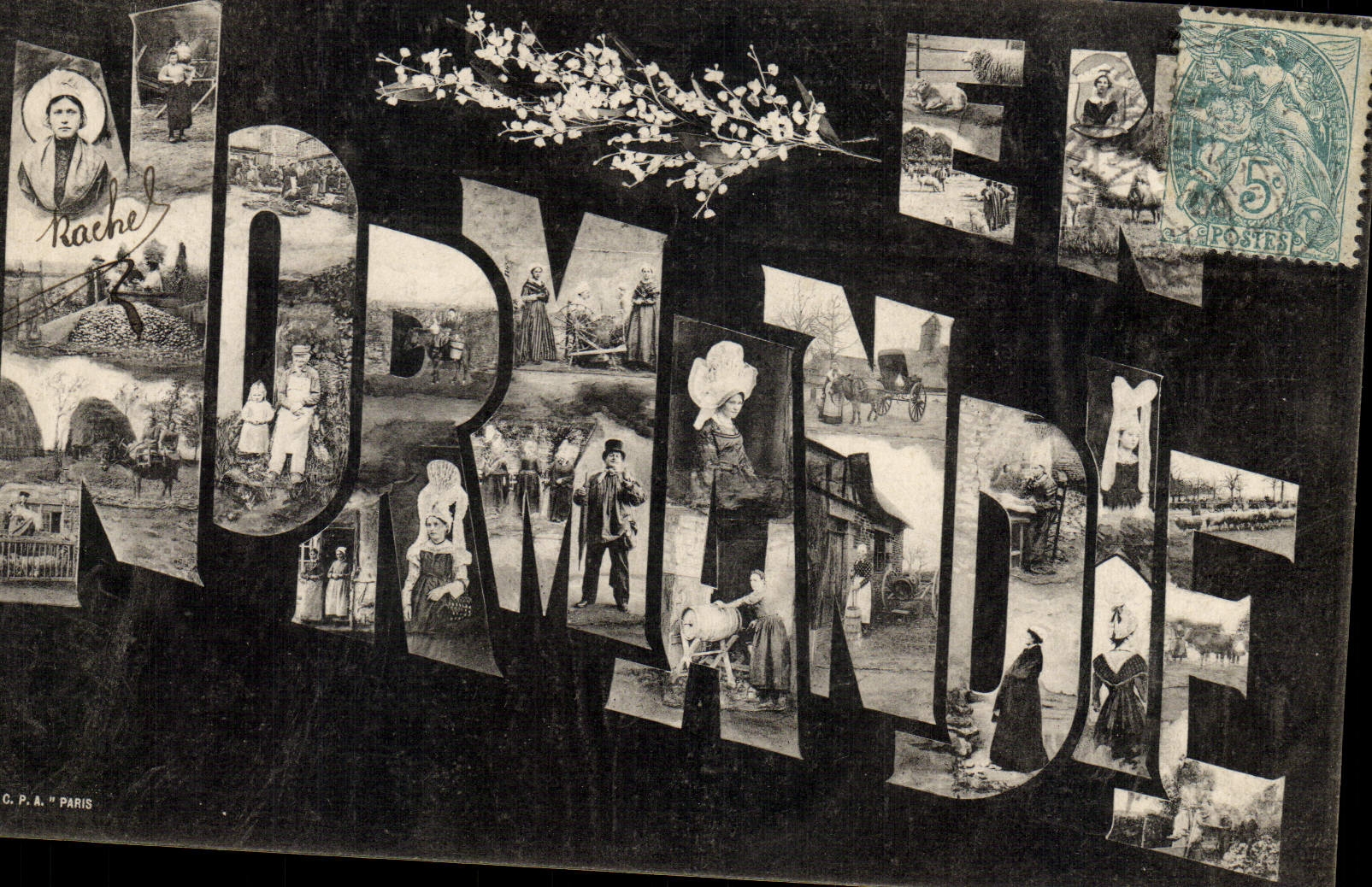 CPA Folklore Normandie 