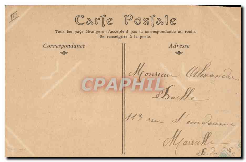 CPA Folklore Normandie  — Verso