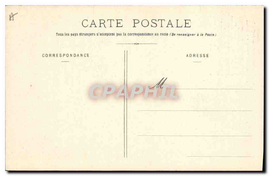 CPA Folklore Type Normand des environs de Cherbourg Le garcon d'honneur  — Verso