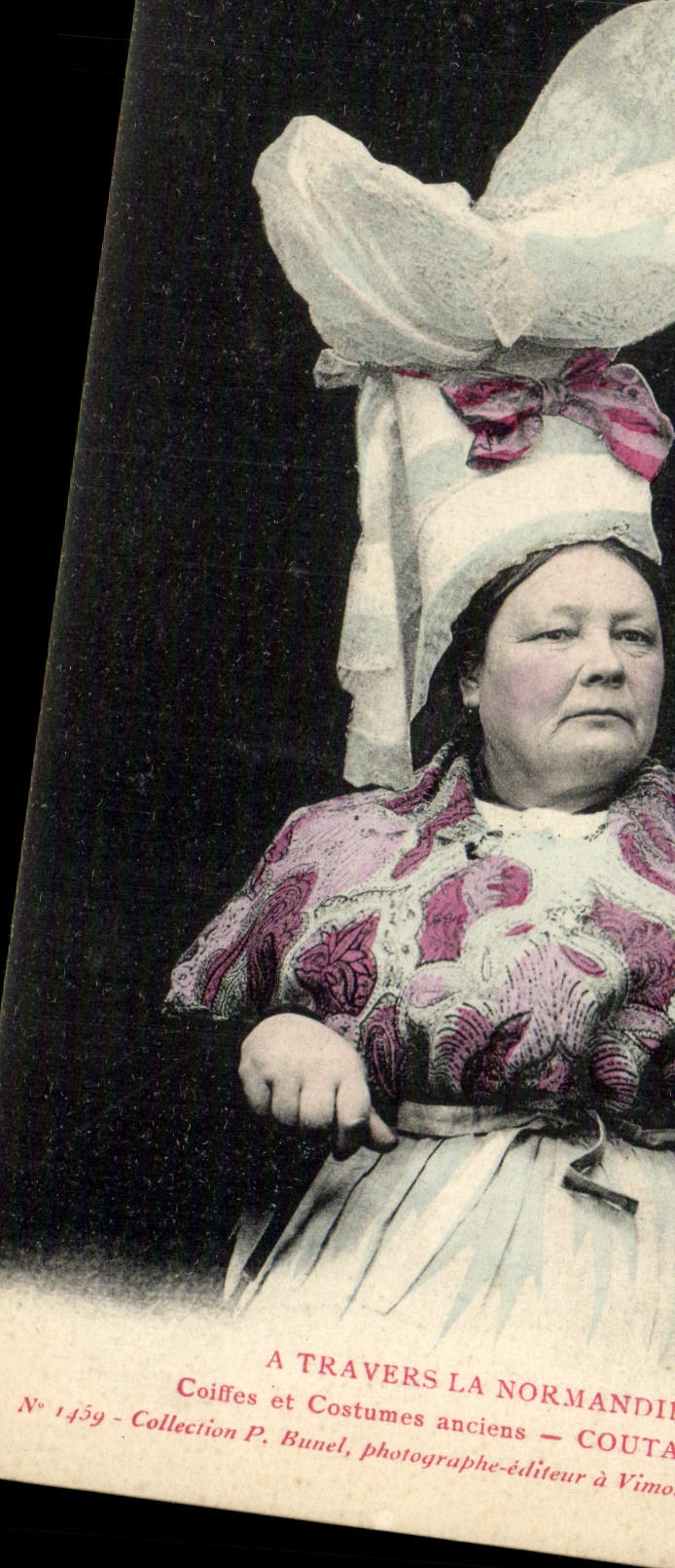 CPA Folklore Normandie Coutances 