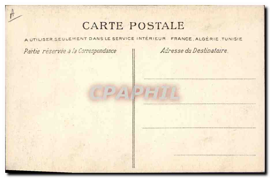 CPA Folklore Normandie En route pour le marche  — Verso