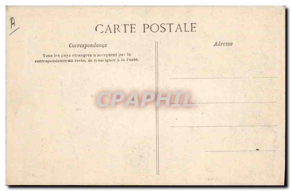 CPA Folklore Normandie Fille de richer fermiere — Verso