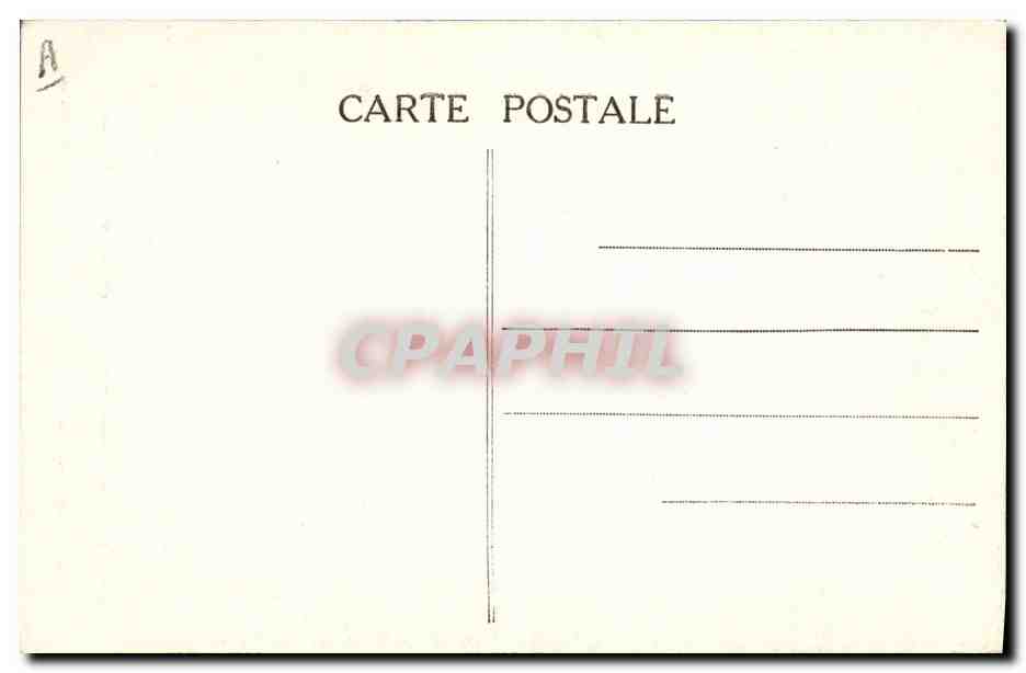CPA Folklore Normandie Coiffure de Basse Normandie  — Verso