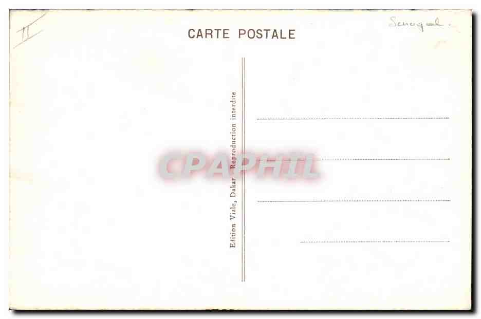 CPA Fantaisie Illustrateur Les avachis Afrique — Rückseite