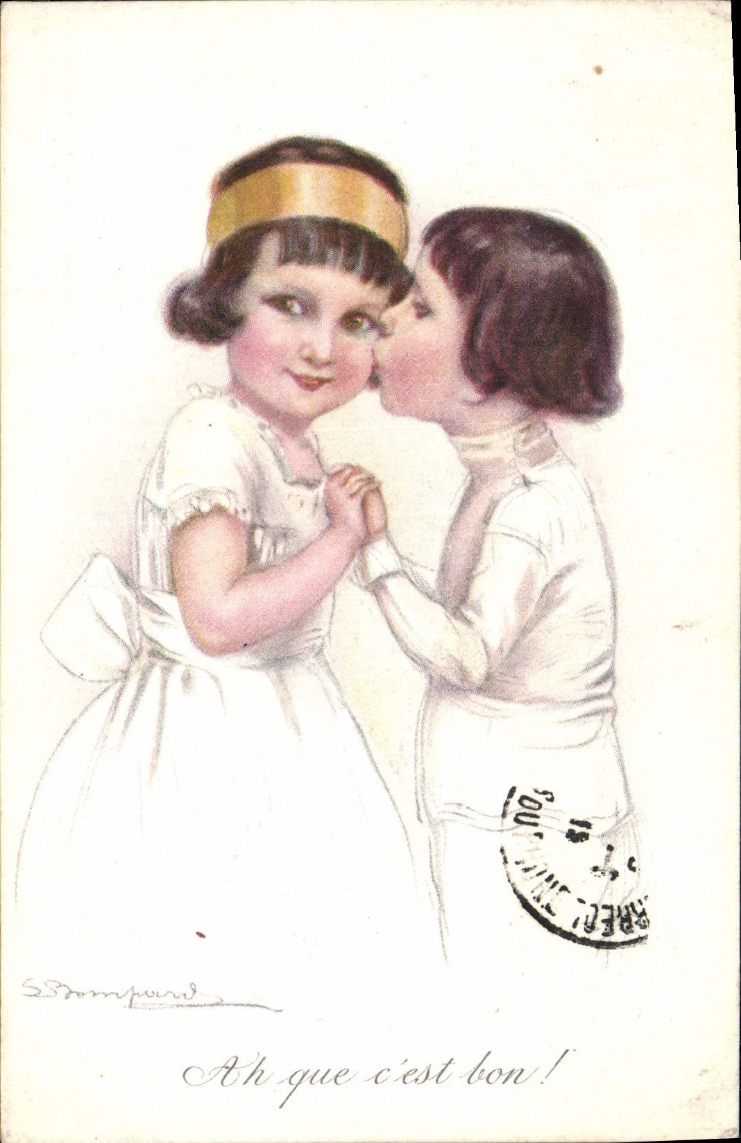 CPA Fantaisie Illustrateur Enfants