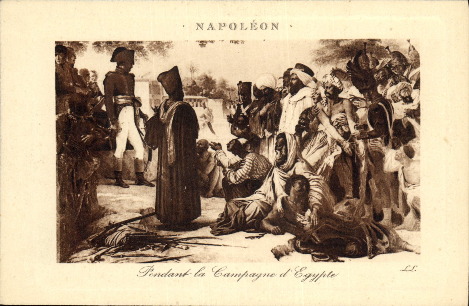 CPA Napoleon 1er Pendant la campagne d'Egypte Egypt